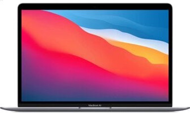 APPLE Laptop MacBook Air 13 (2020) / Apple M1, 13.3", 2560 x 1600, 8 GB RAM, 256 GB SSD, macOS, siva (obnovljen)